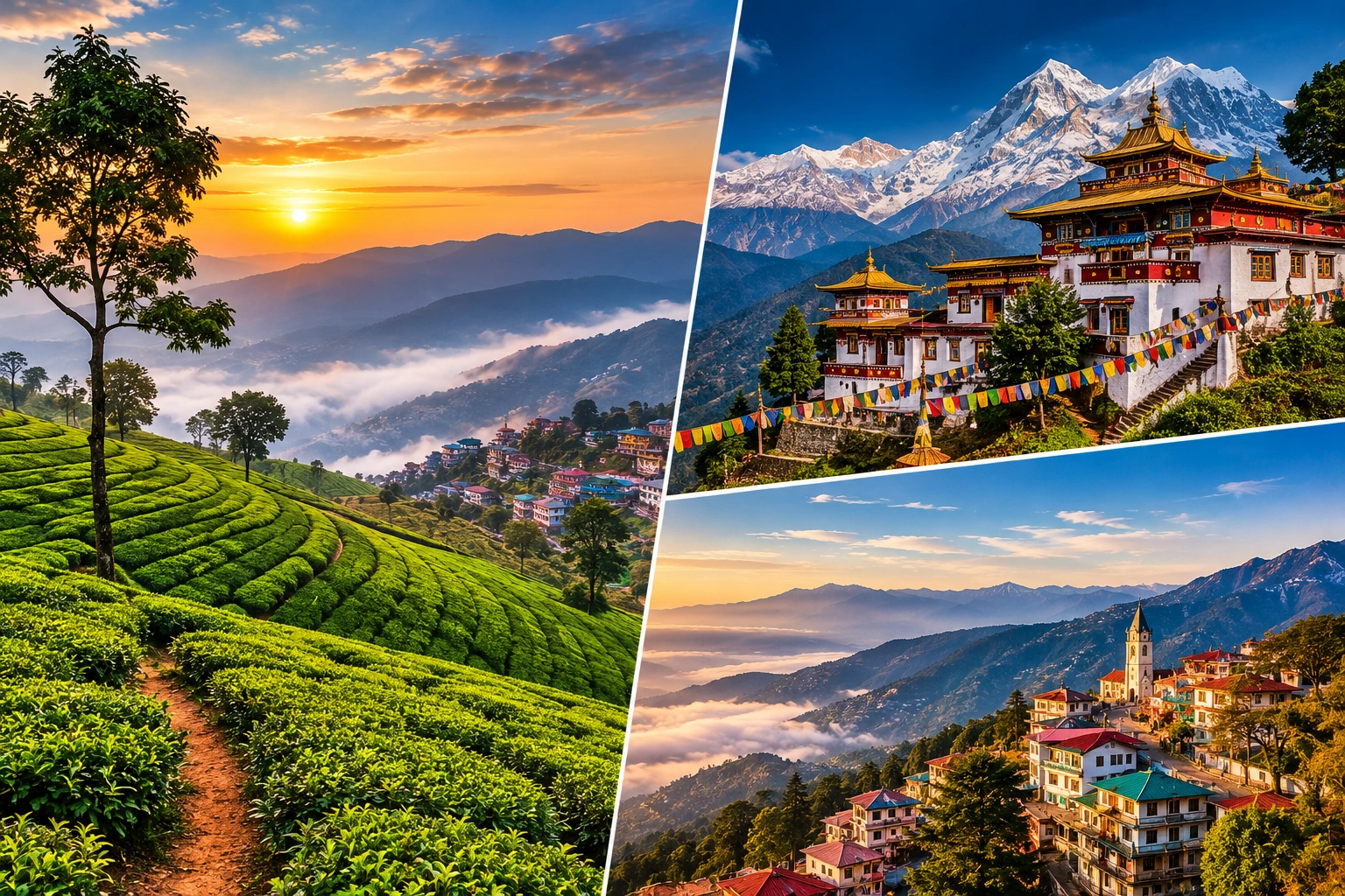 Himalayan mountain landscape