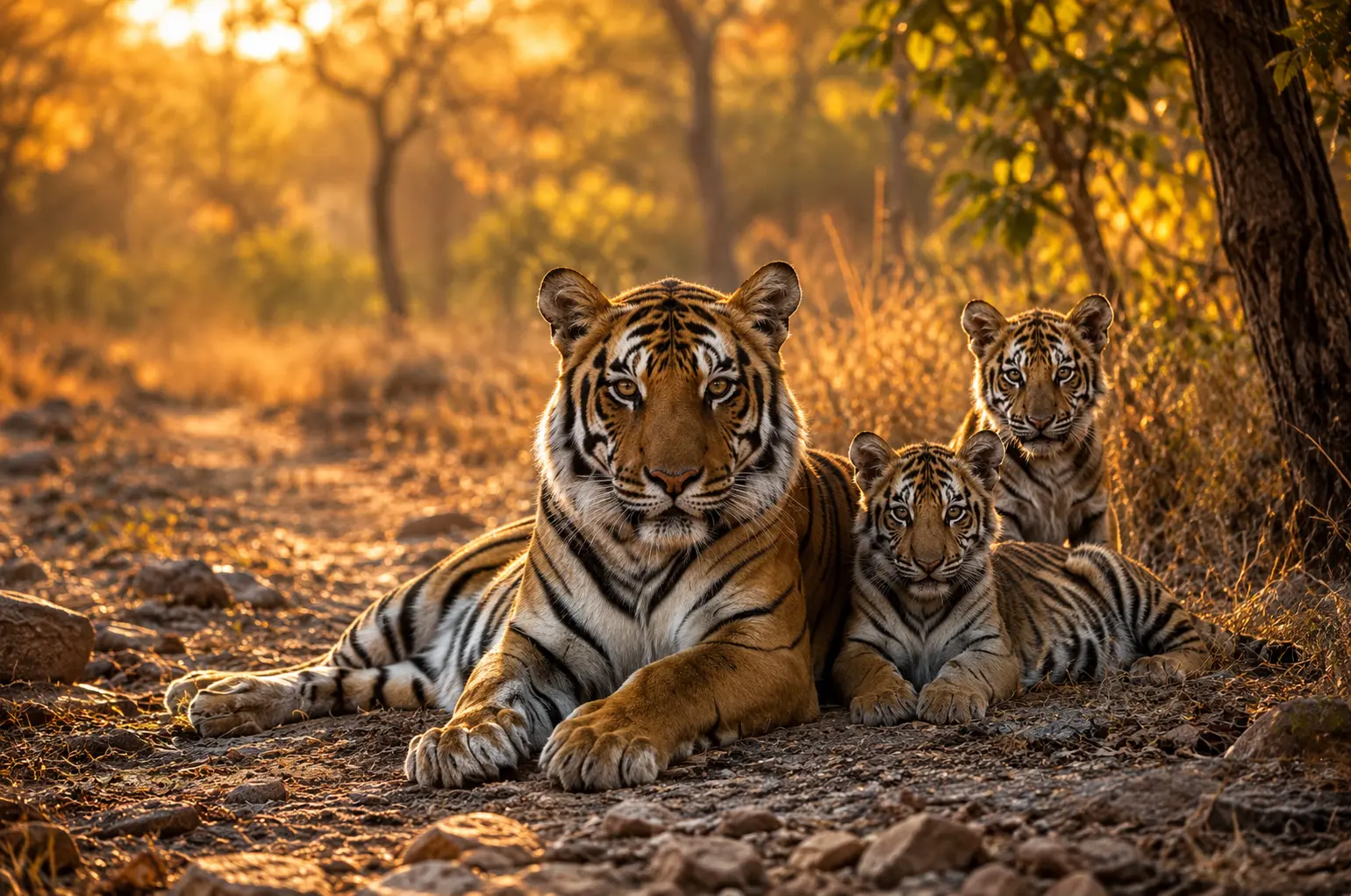 Wildlife and adventure landscapes in India